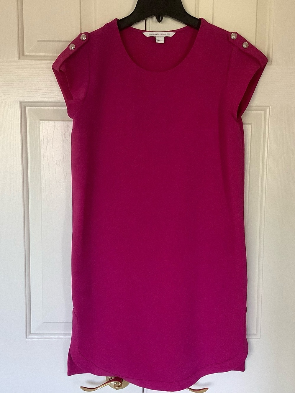 Diane von Furstenberg Bold Fuchsia Dress